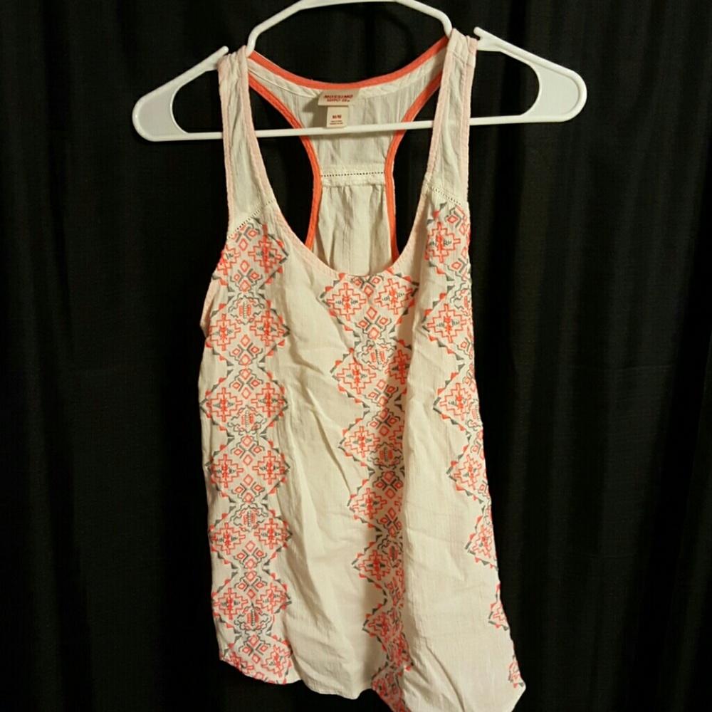 Aztec racer back tank