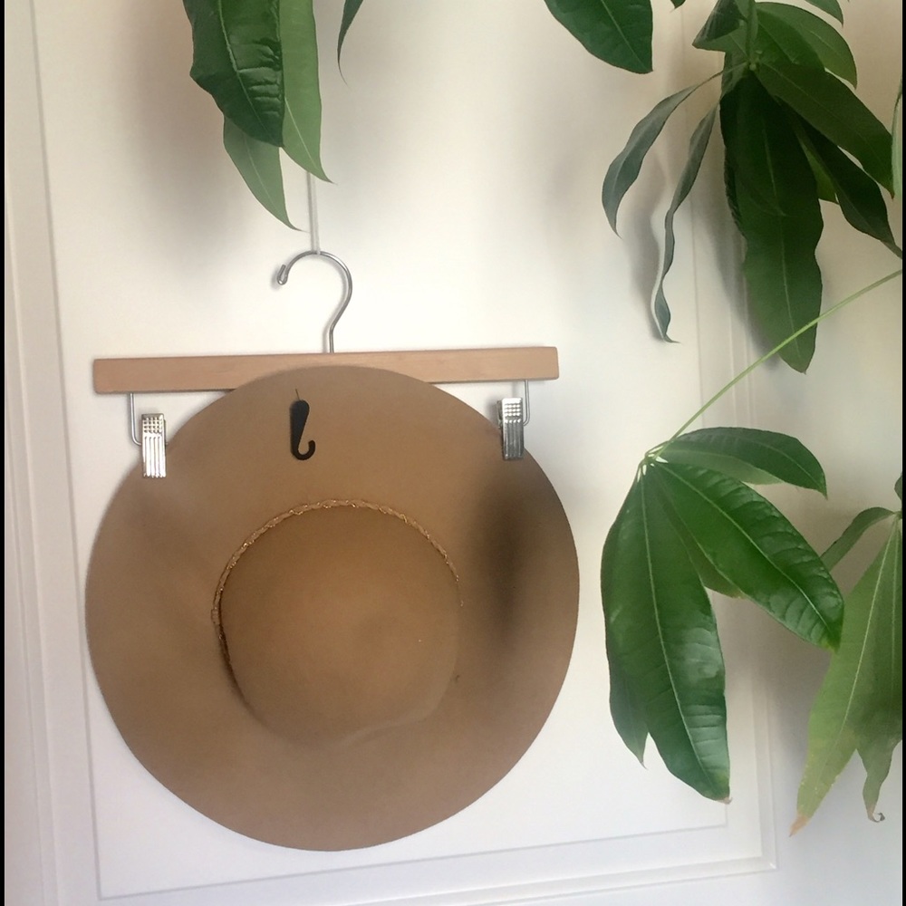 BRAND NEW BROWN FELT FLOPPY HAT