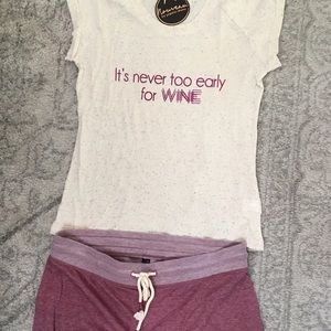 NWT Pajama Drama Pajama Set - 2 Piece