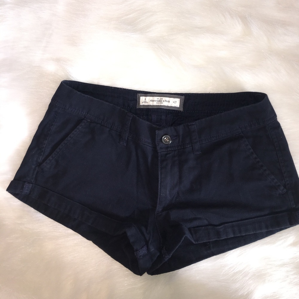 Abercrombie and Fitch Navy Blue Shorts Size 4