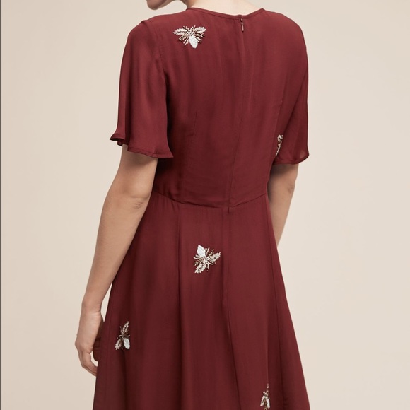 ♥️Host Pick!  ANTHROPOLOGIE firefly beaded dress - Picture 3 of 4