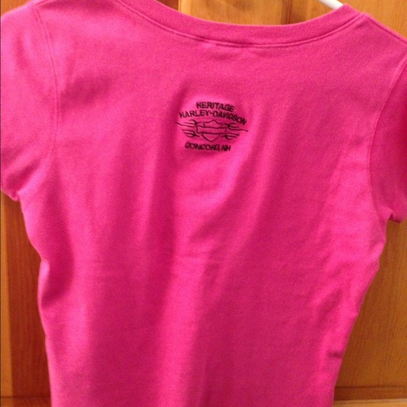 Harley Davidson pink tee - Picture 2 of 3