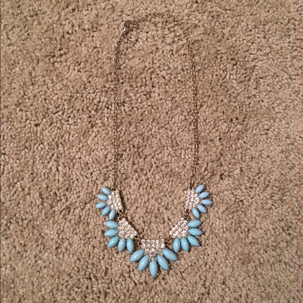 Blue Statement Necklace