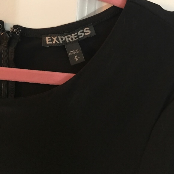 Black Express High Low dress - Picture 4 of 4