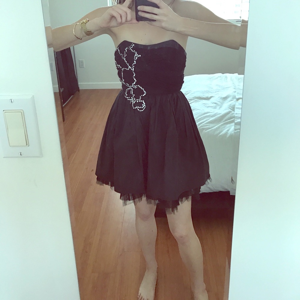 Alice and Olivia black tie dress