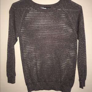 half sleeve see through woven top