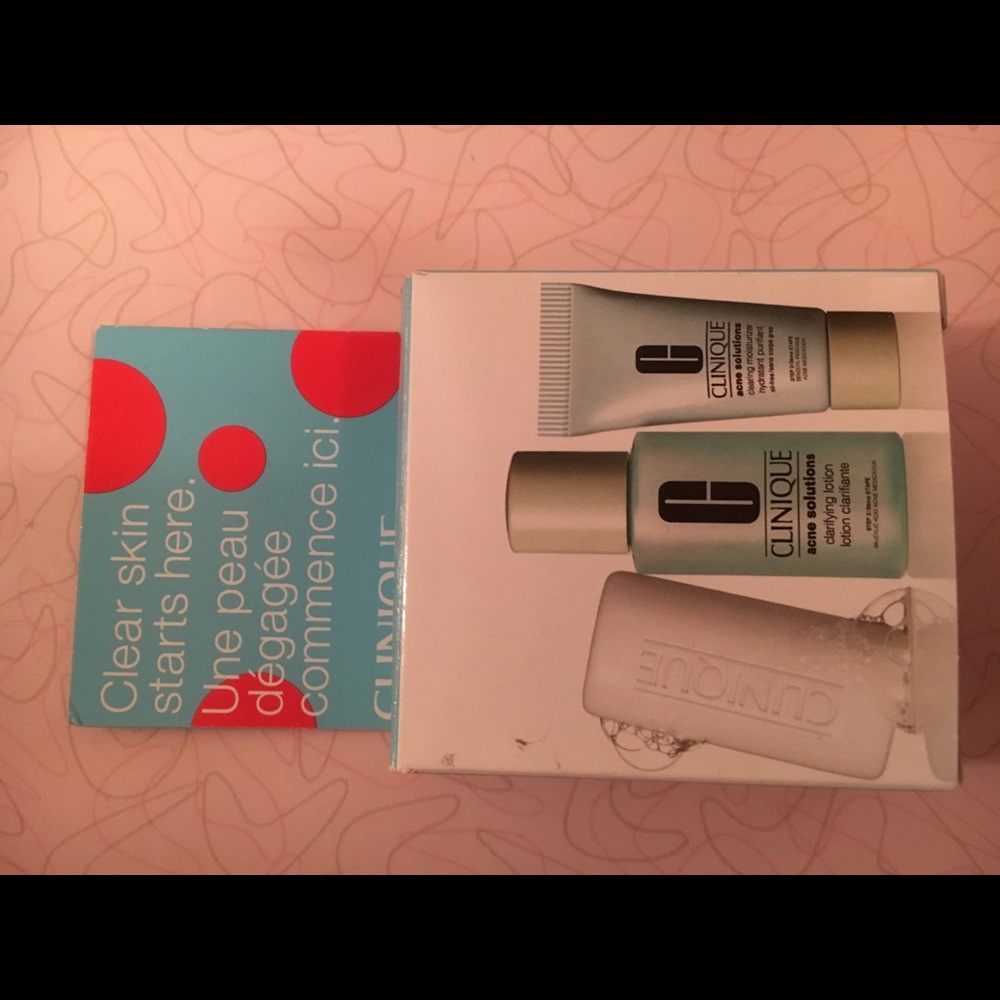 Clinique Acne Products, Travel Size, NWT