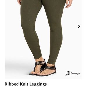 Torrid Olive leggings NWT