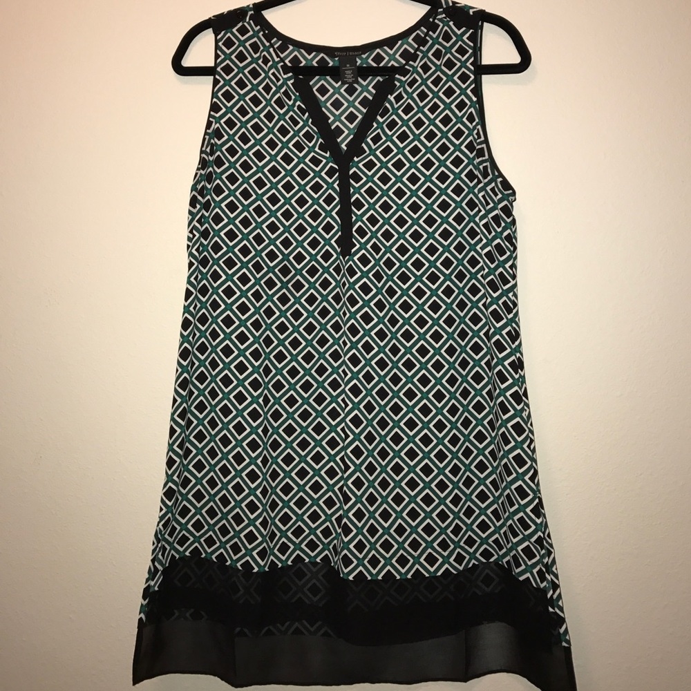White House Black Market sleeveless blouse