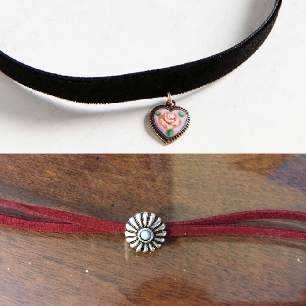 Two Urban Outfitters Chokers