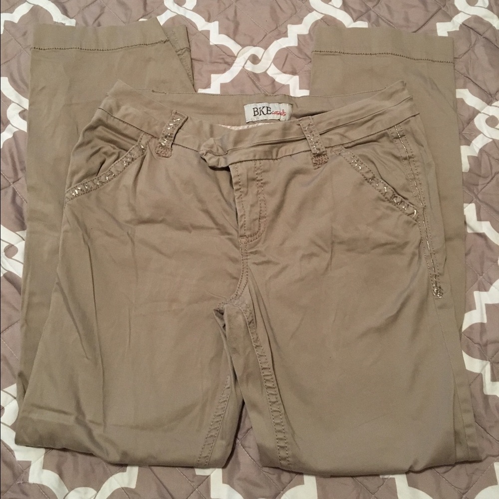 BKE Casuals Serena Khaki soft pants