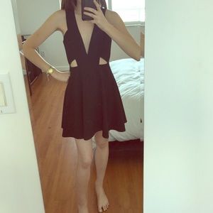 NBD x Naven black cutout dress