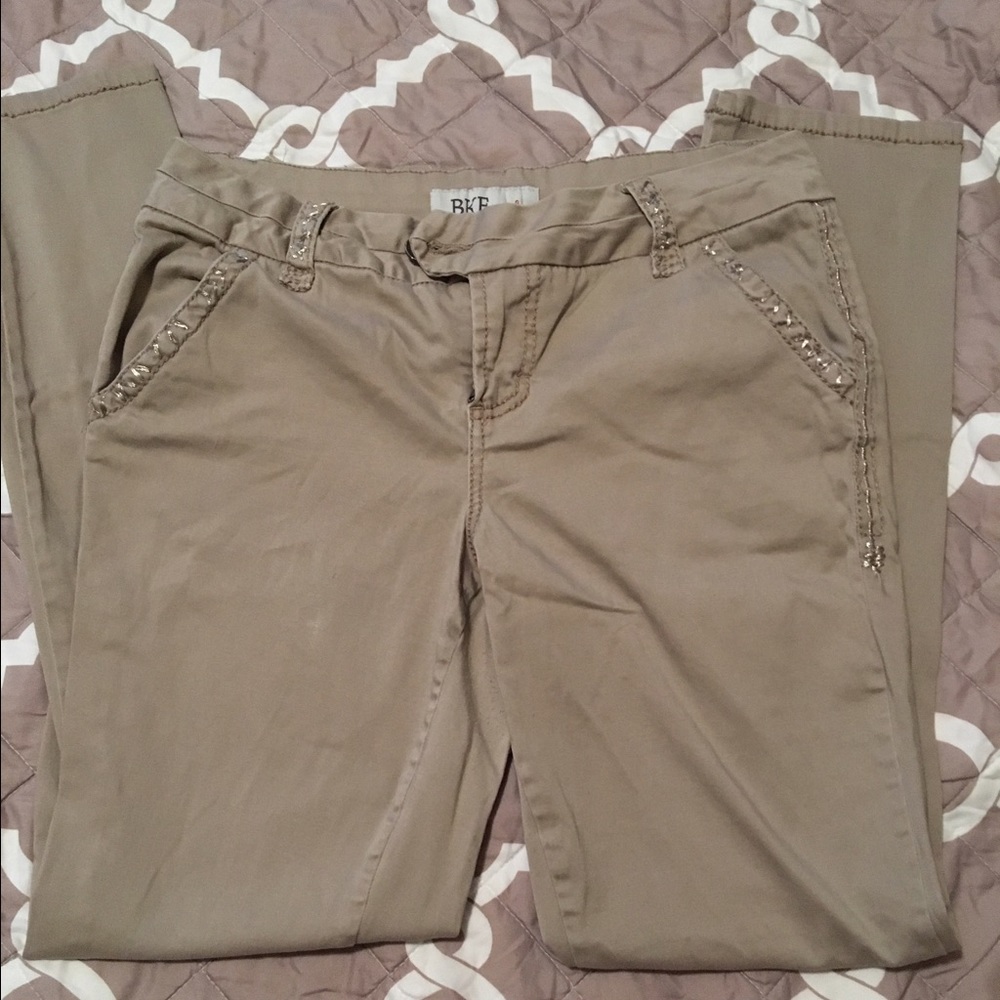 BKE Casuals Serena Skinny Khaki soft pants