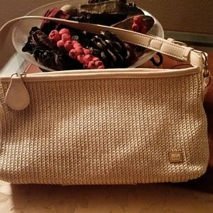 The Sak Purse Vintage Cream with Gold Thread