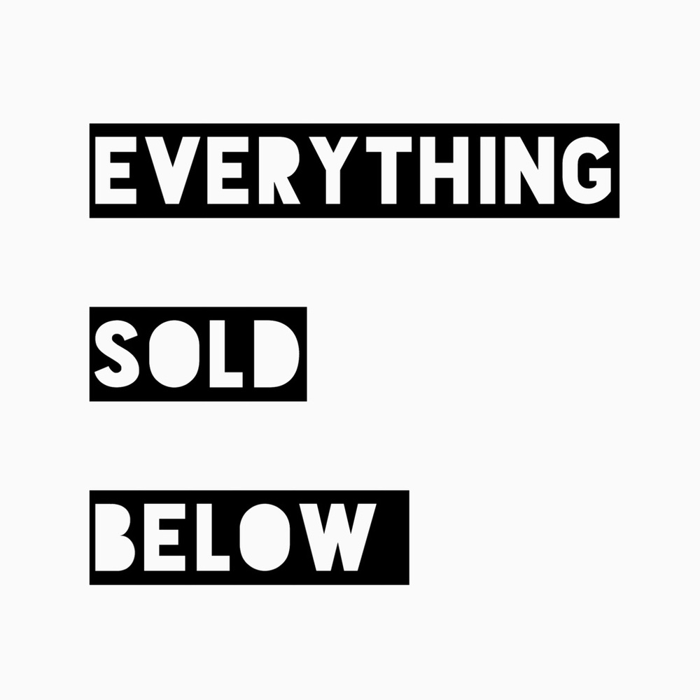 Sold items
