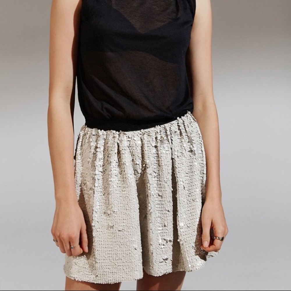 Marolli designer New York sequin skirt new bling