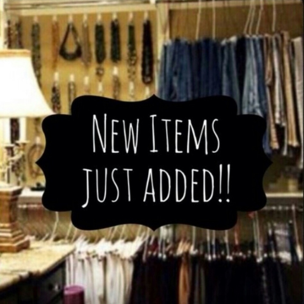 Check out my closet for new listings