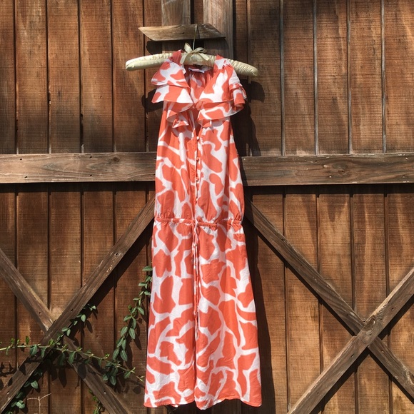 LOFT Dresses & Skirts - ‼️Sale ‼️Ann Taylor Loft giraffe print silk dress