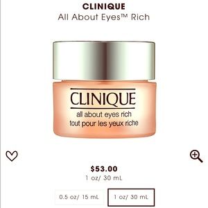 Clinique all about eyes rich