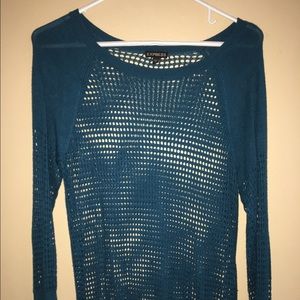 half sleeve woven express top