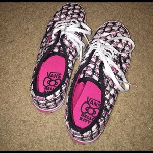 Hello Kitty Vans Size 6