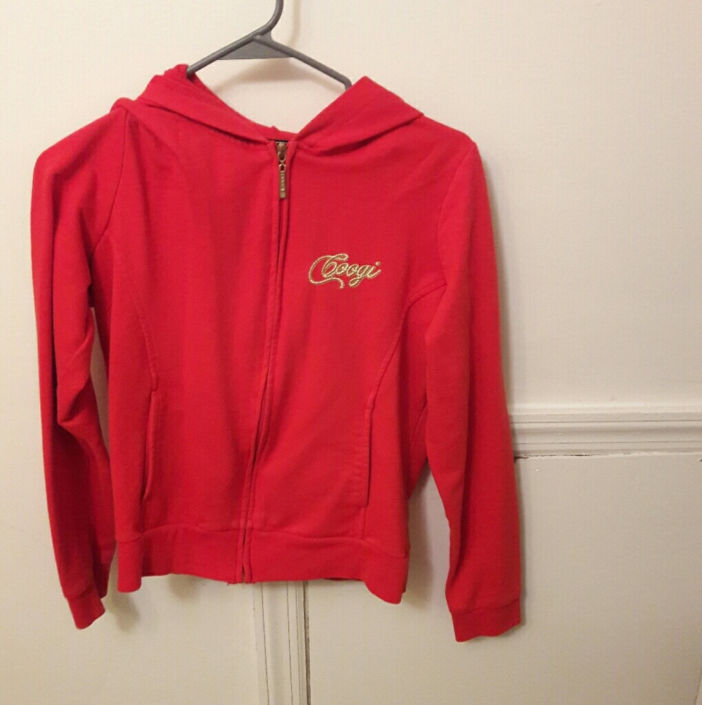 Coogi red hoody