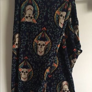 LuLaRoe Chihuahua OS Leggings
