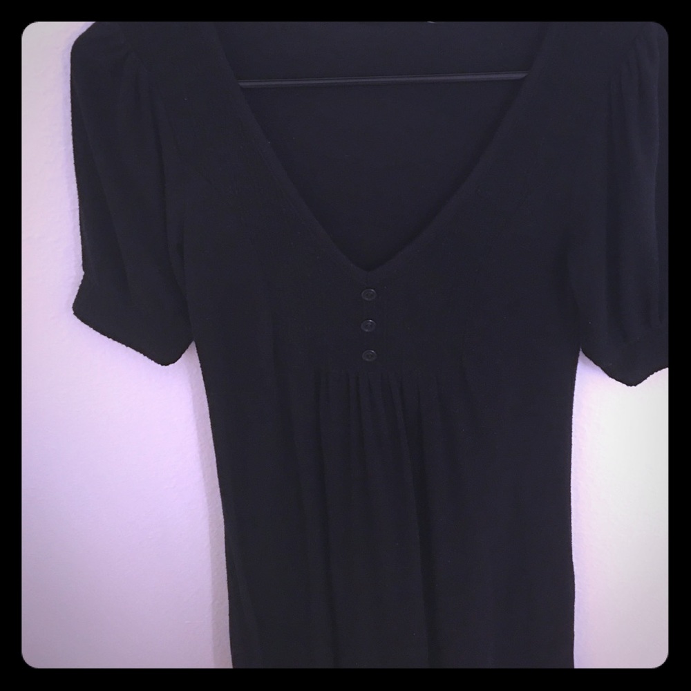 Black Slip On Dress