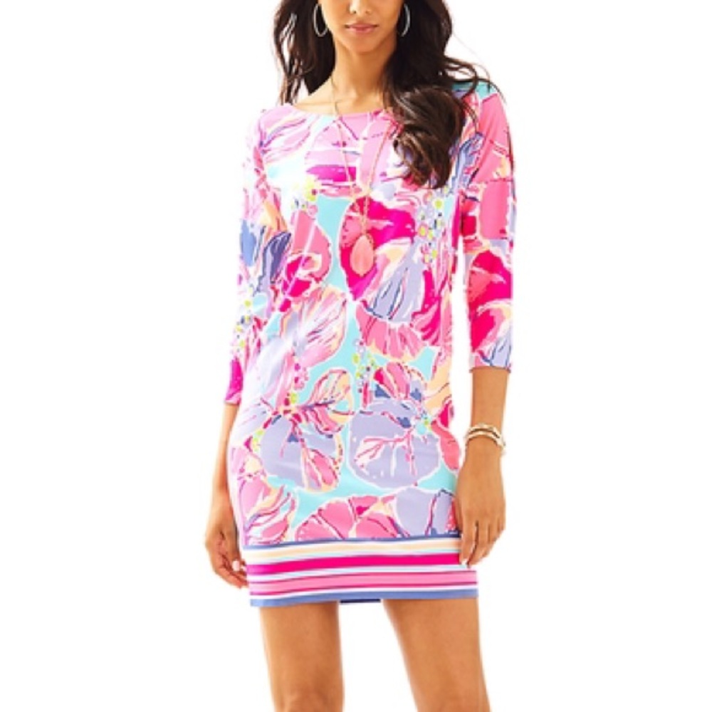 Lilly Pulitzer Lilla Dress Jam Out Engineered
