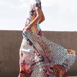 Johnny Was Floral Maxi Sz S