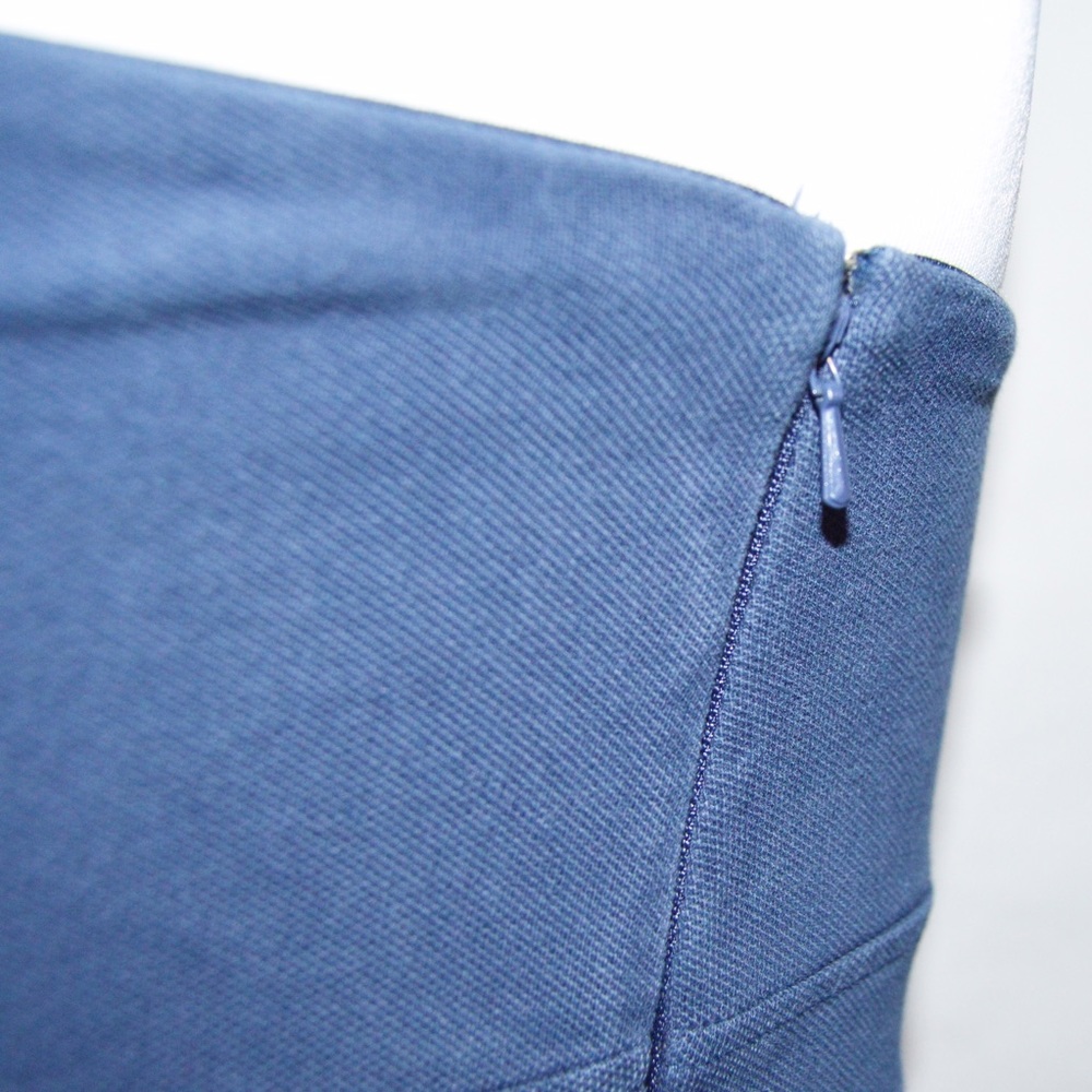 Navy J. Crew Strapless Dress - Picture 7 of 7