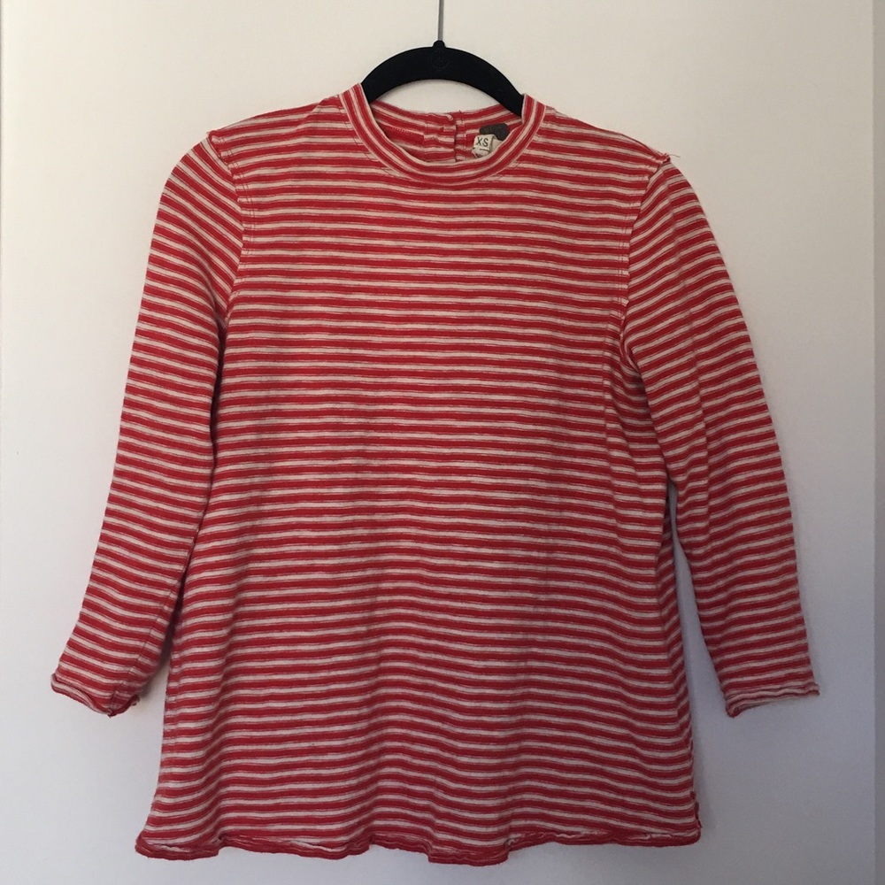 Free people open back top