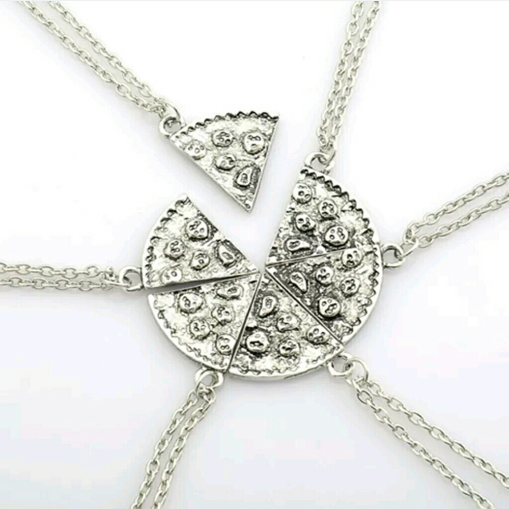 ☮2 for $15☮❗4 Left❗Pizza Slice Charm Necklace 🍕