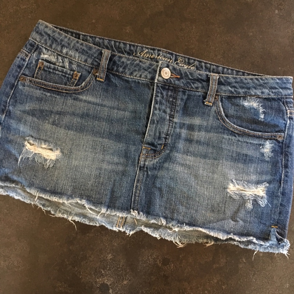 American Eagle Jean Skirt