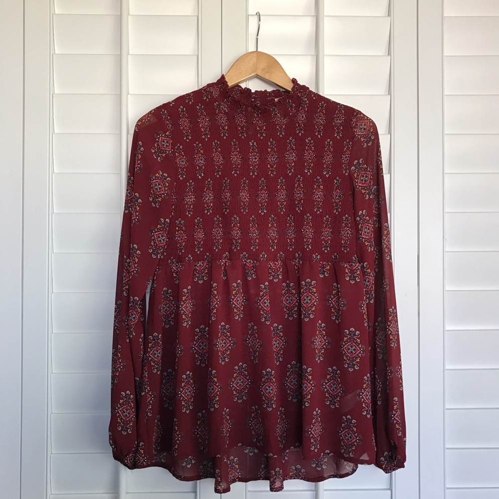 Beautiful Pattered Blouse