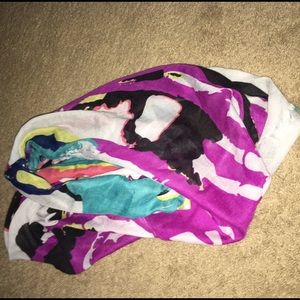 infinity multicolored scarf