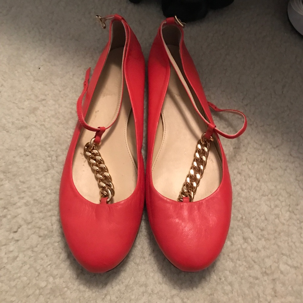 Beautiful soft leather Jcrew flats