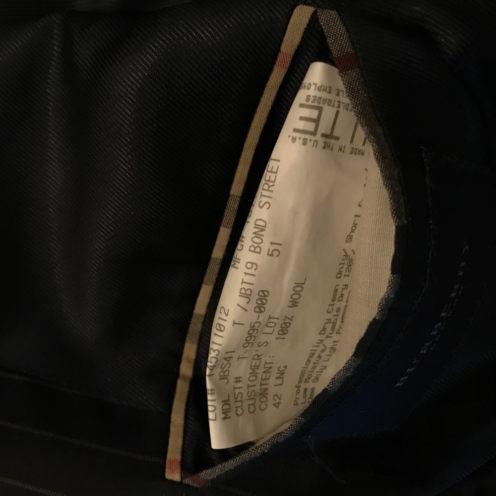 Burberry London Suit - Picture 3 of 4