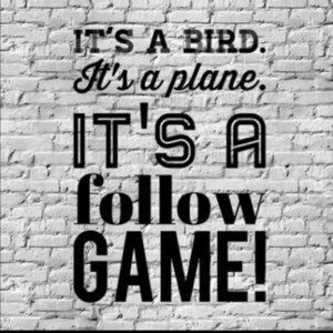 Follow game!!! 🎲🎯