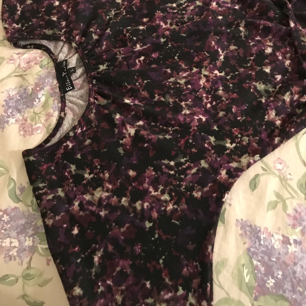๐PURPLE PRINT DRESS - Picture 5 of 8