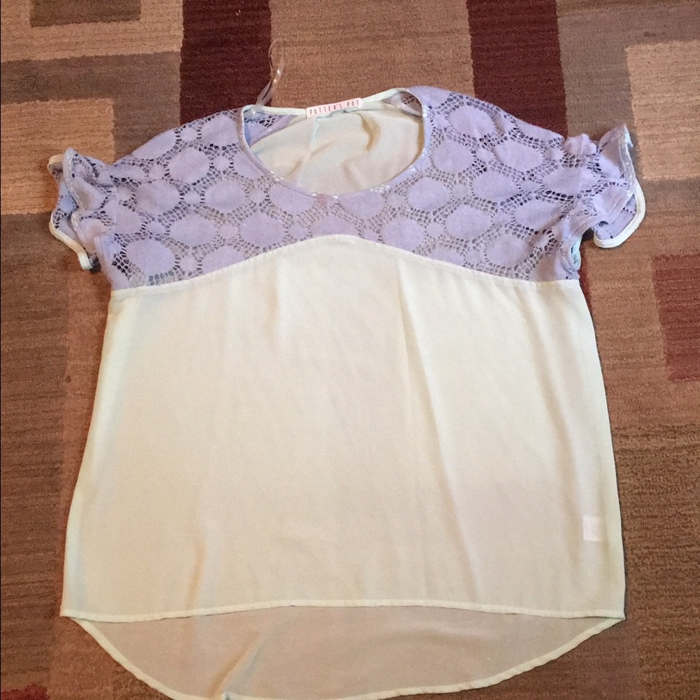 Mint and blue top!