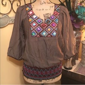 BEAUTIFUL Karli BOHO tunic