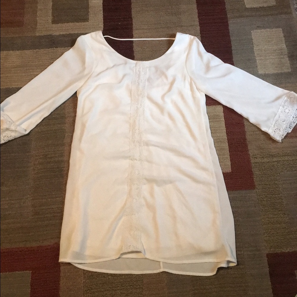 White dress.