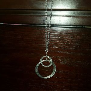 Silver Circles Necklace