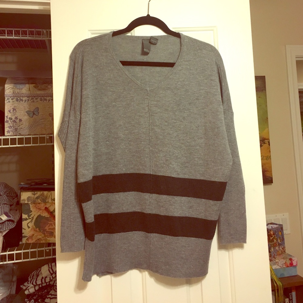 Striped Sweater Tunic
