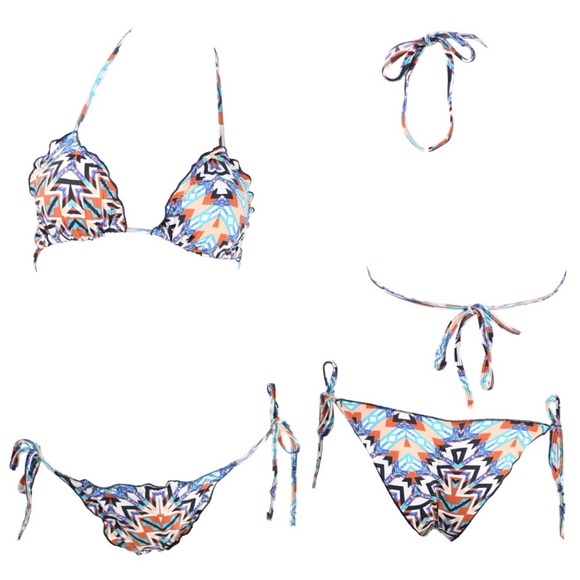 Pocahontas Ripple Scrunch Bikini