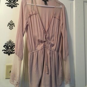 Long sleeve romper
