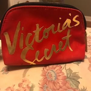 Victoria secret zip up bag