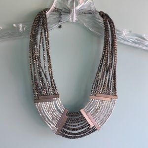 NWOT pewter metal necklace from Anthropologie