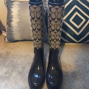 Coach Rainboots